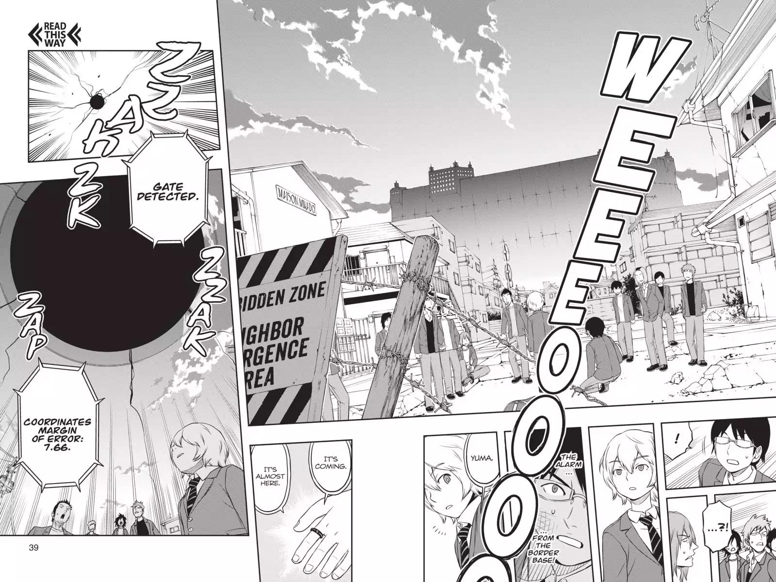 World Trigger Chapter 1 page 40 - Chapter 1: Osamu Mikumo