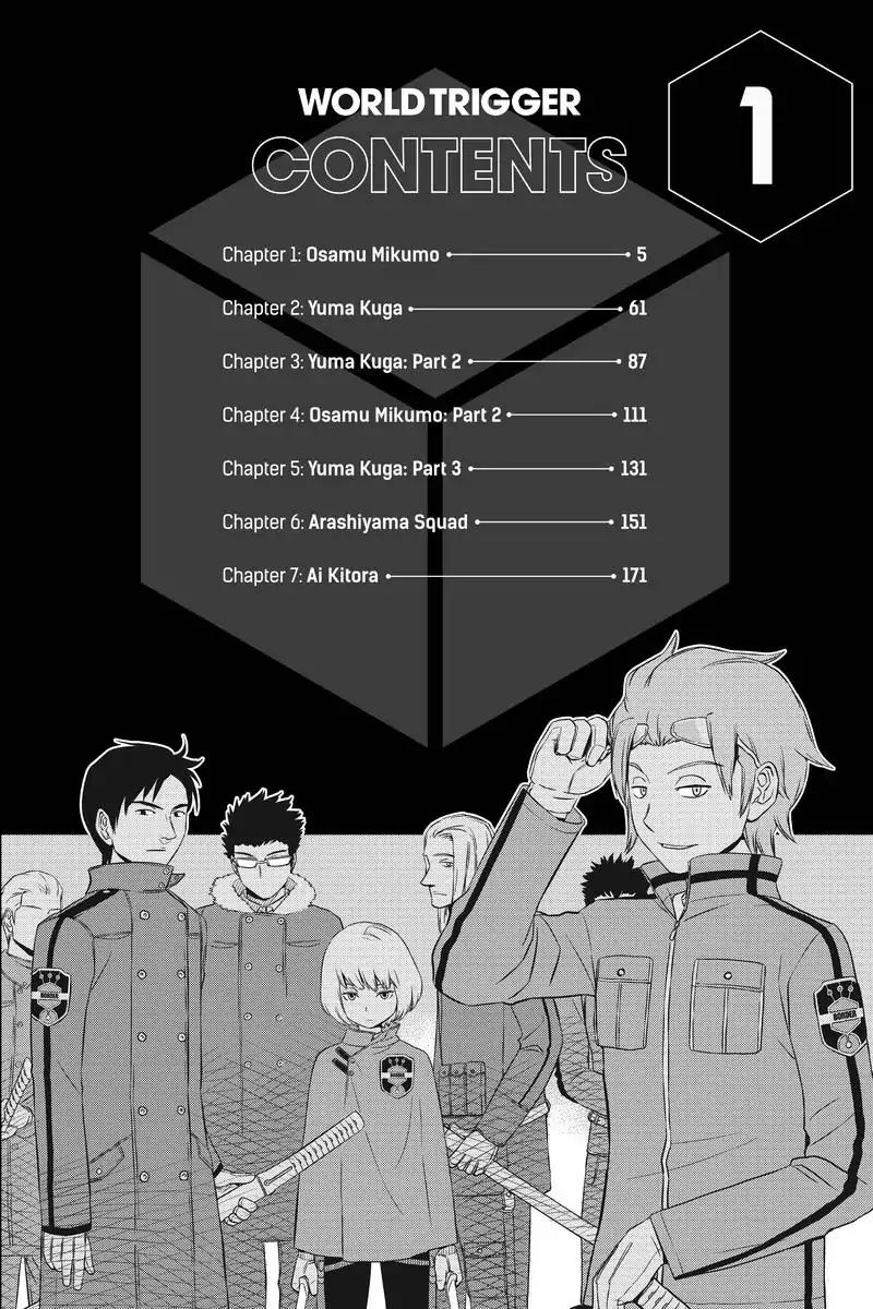 World Trigger Chapter 1 page 6 - Chapter 1: Osamu Mikumo