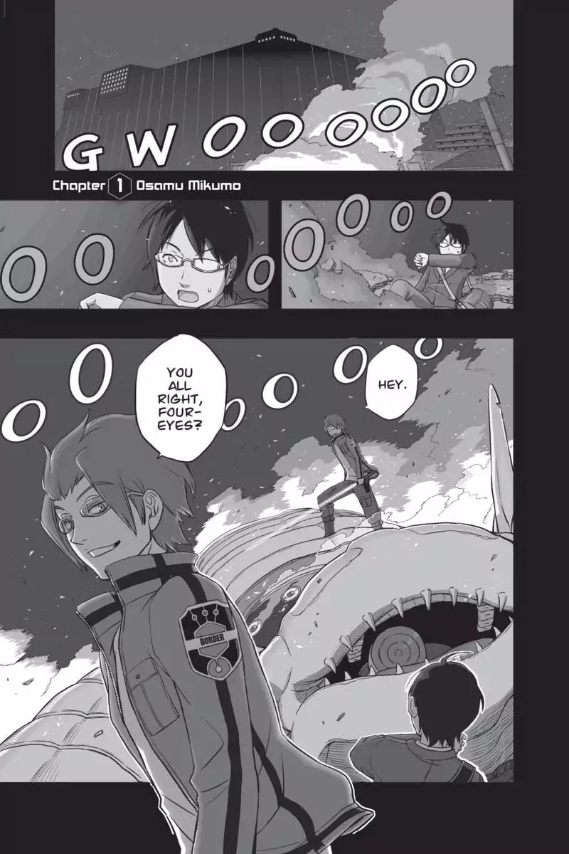World Trigger Chapter 1 page 7 - Chapter 1: Osamu Mikumo