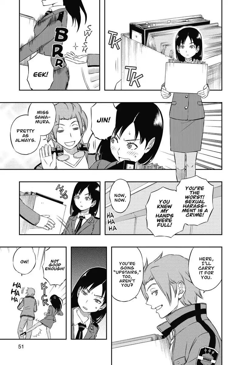 World Trigger Chapter 10 page 3 - Chapter 10: Border's Top Brass
