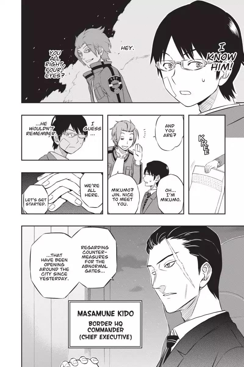 World Trigger Chapter 10 page 5 - Chapter 10: Border's Top Brass