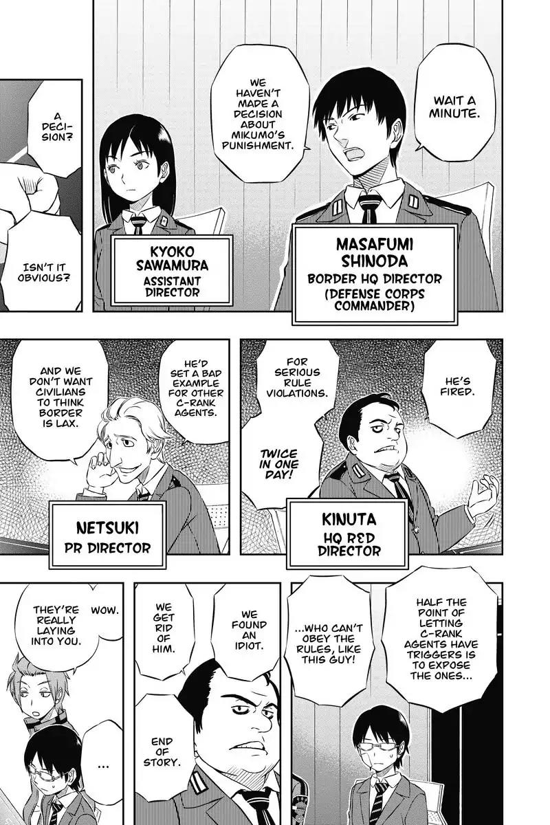 World Trigger Chapter 10 page 6 - Chapter 10: Border's Top Brass