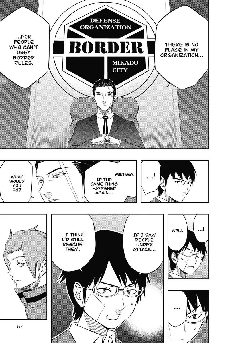 World Trigger Chapter 10 page 8 - Chapter 10: Border's Top Brass
