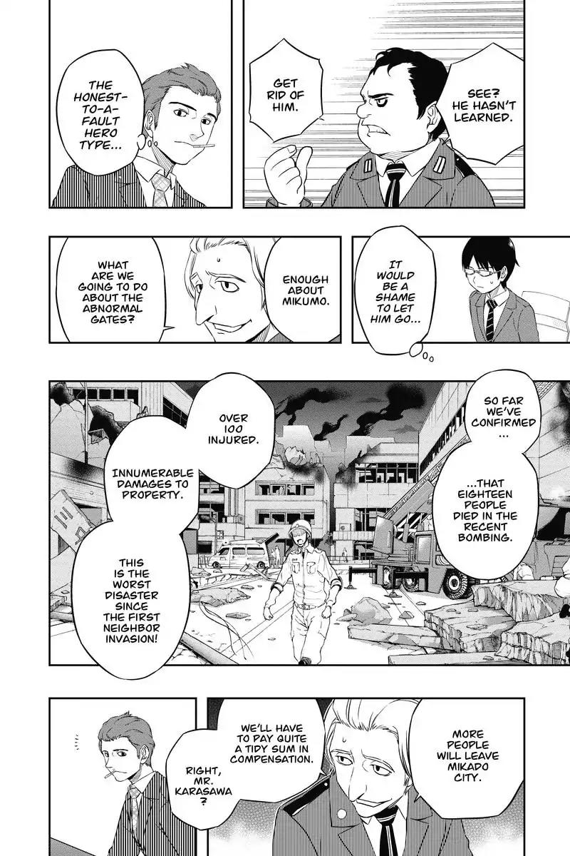 World Trigger Chapter 10 page 9 - Chapter 10: Border's Top Brass