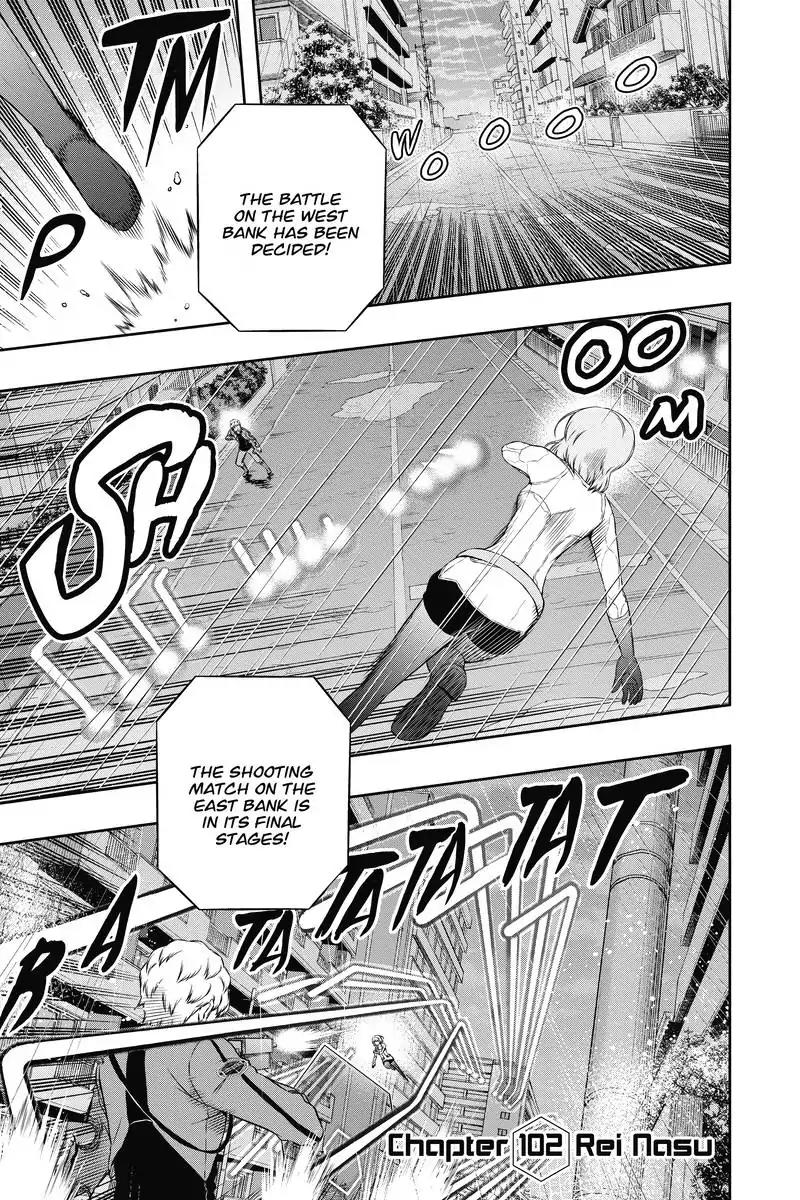 World Trigger Chapter 102 page 1 - Chapter 102: Rei Nasu