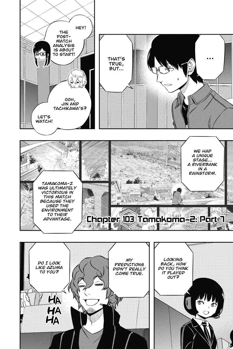 World Trigger Chapter 103 page 4 - Chapter 103: Tamakoma-2: Part 7