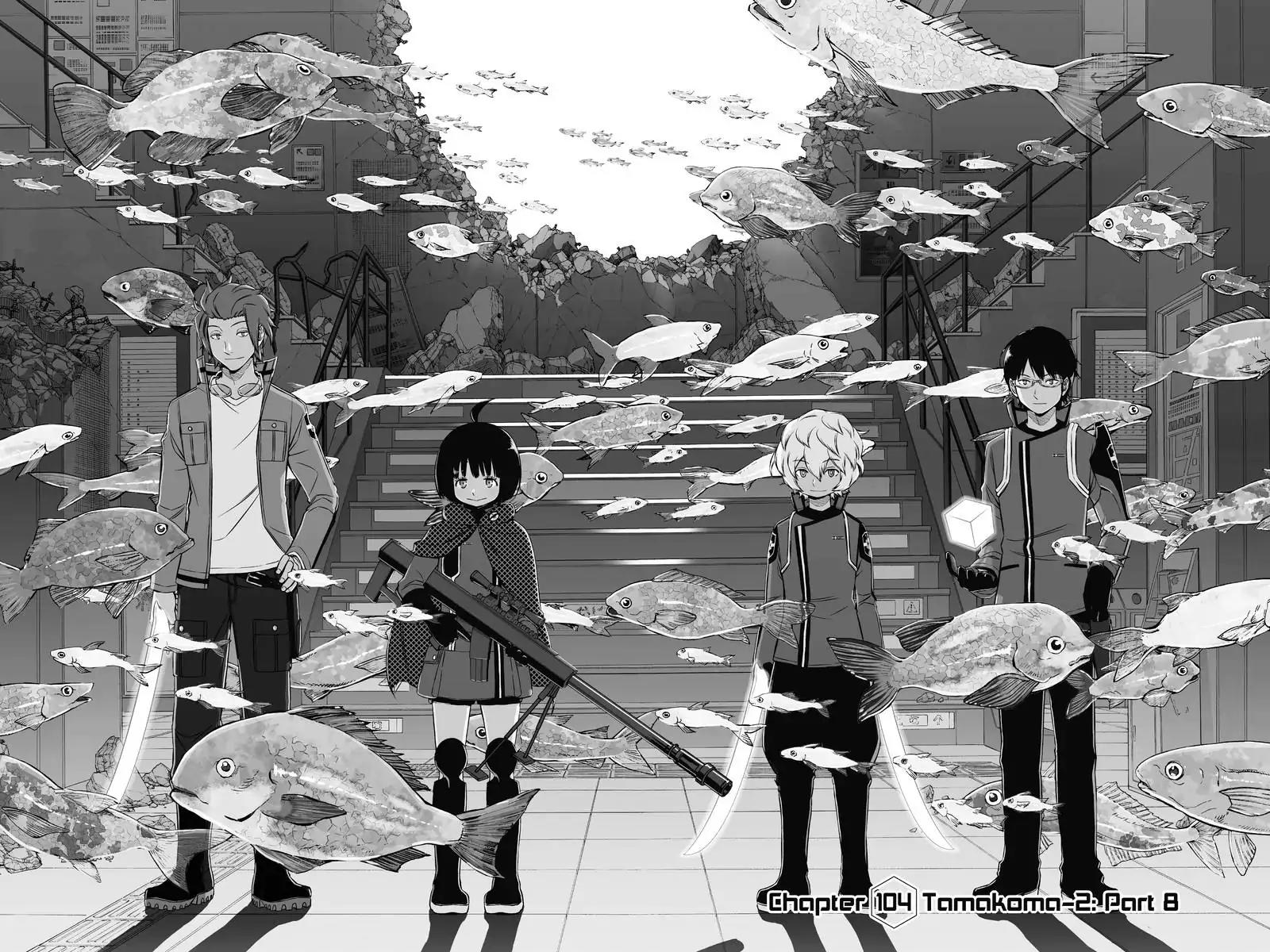 World Trigger Chapter 104 page 1 - Chapter 104: Tamakoma-2: Part 8