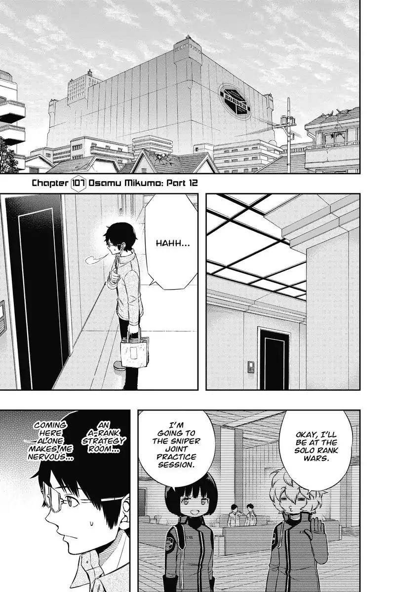 World Trigger Chapter 107 page 8 - Chapter 107: Osamu Mikumo: Part 12