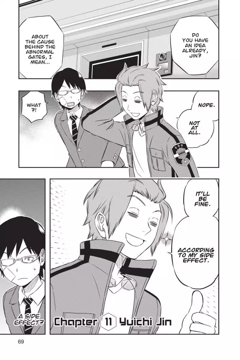 World Trigger Chapter 11 page 1 - Chapter 11: Yuichi Jin