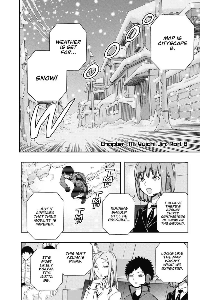 World Trigger Chapter 111 page 2 - Chapter 111: Yuichi Jin: Part 8