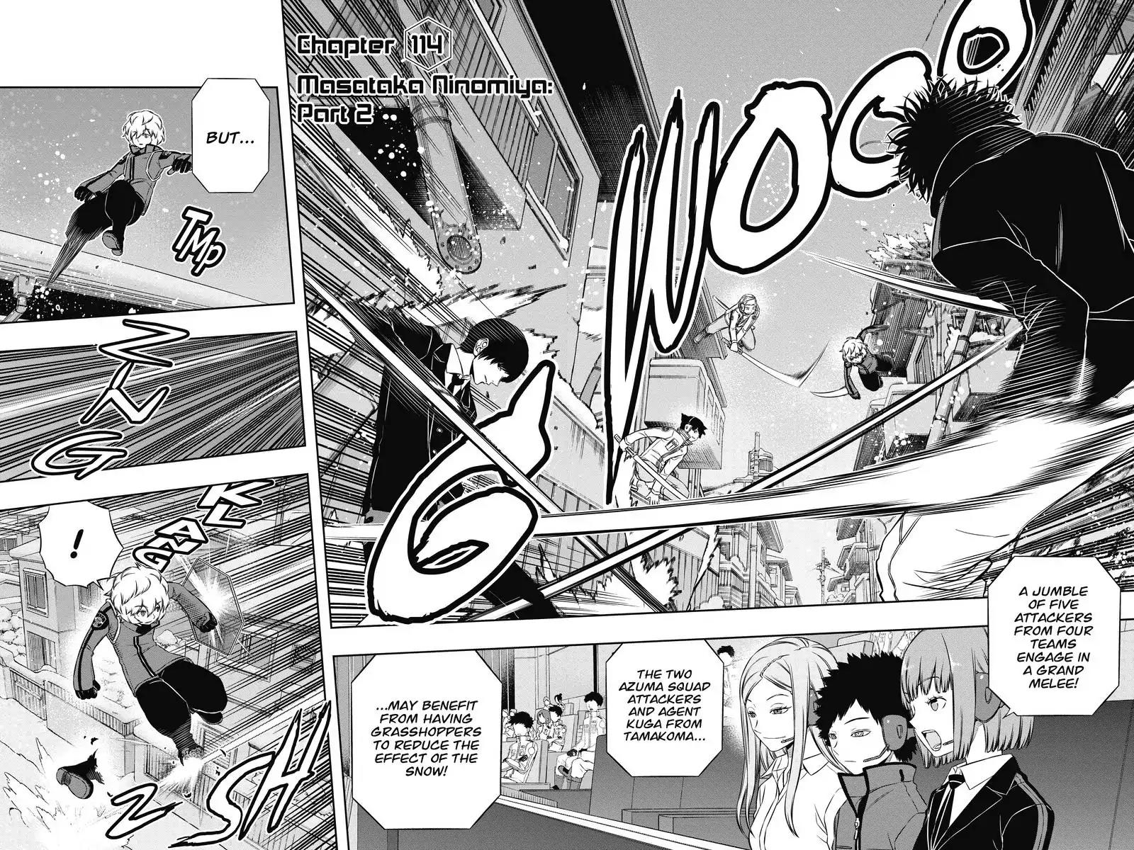 World Trigger Chapter 114 page 2 - Chapter 114: Masataka Ninomiya: Part 2