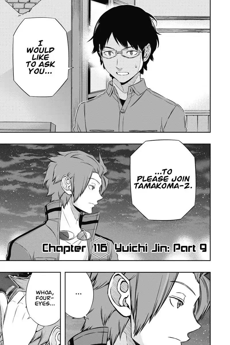 World Trigger Chapter 116 page 8 - Chapter 116: Yuichi Jin: Part 9