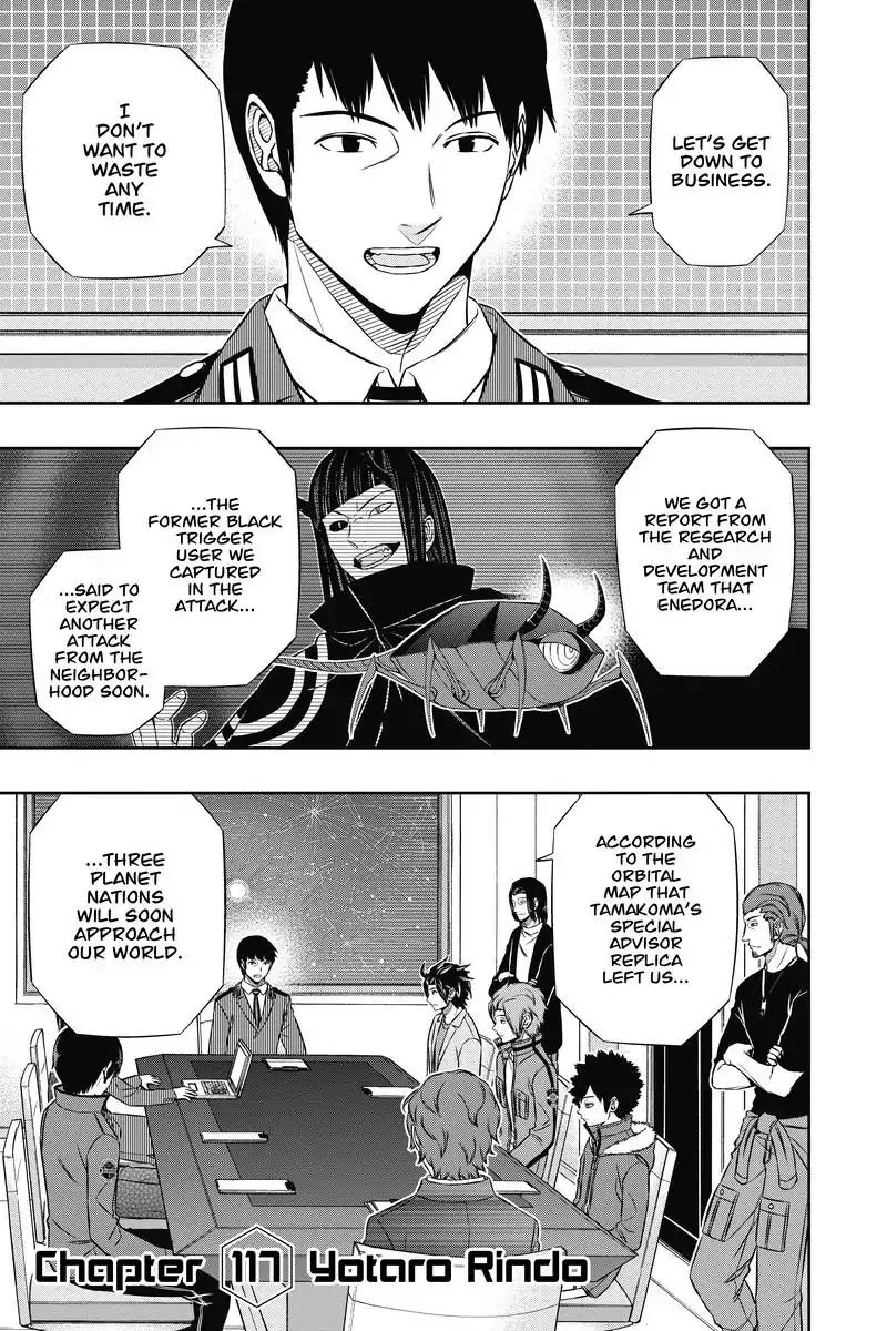 World Trigger Chapter 117 page 1 - Chapter 117: Yotaro Rindo