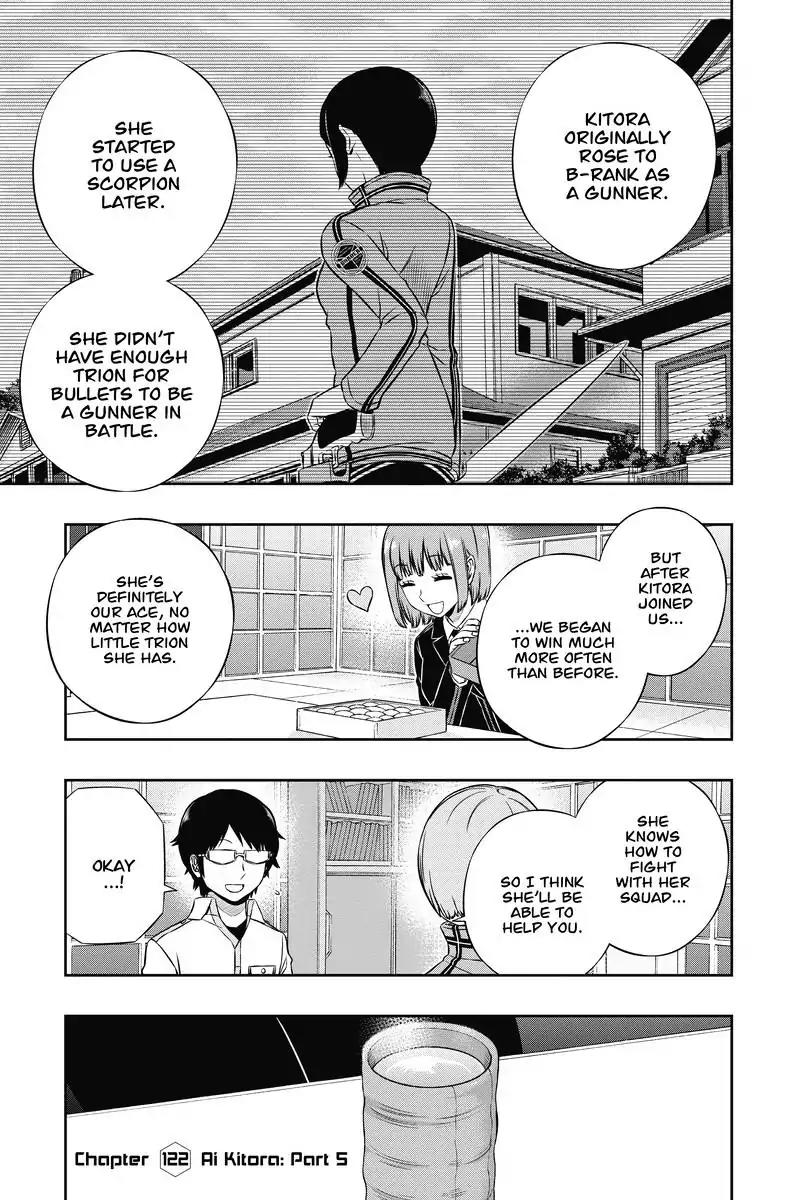 World Trigger Chapter 122 page 1 - Chapter 122: Ai Kitora: Part 5