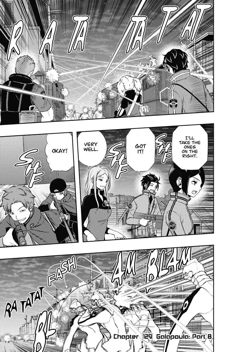 World Trigger Chapter 129 page 1 - Chapter 129: Galopoula: Part 8