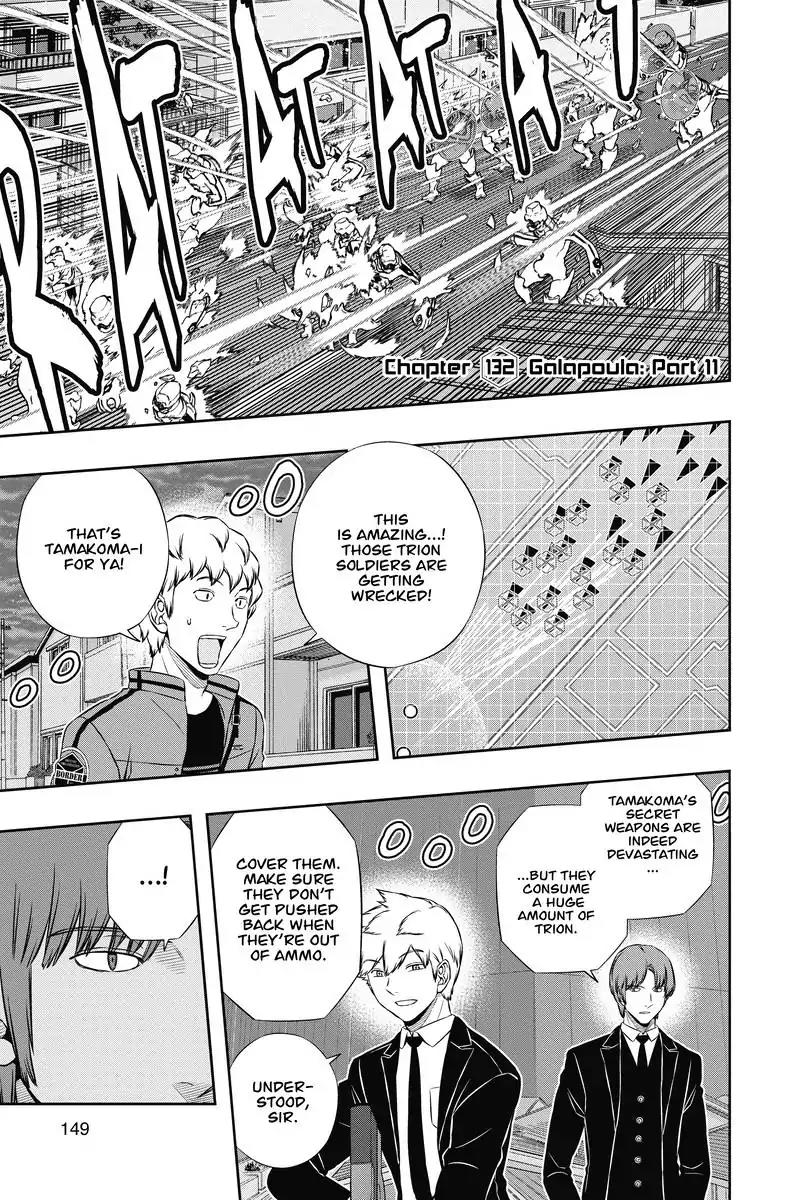 World Trigger Chapter 132 page 1 - Chapter 132: Galopoula: Part 11