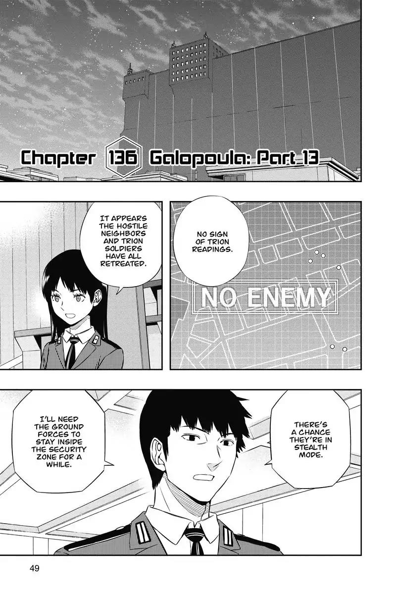World Trigger Chapter 136 page 1 - Chapter 136: Galopoula: Part 13
