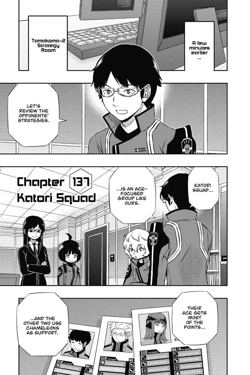 World Trigger Chapter 137 page 1 - Chapter 137: Katori Squad