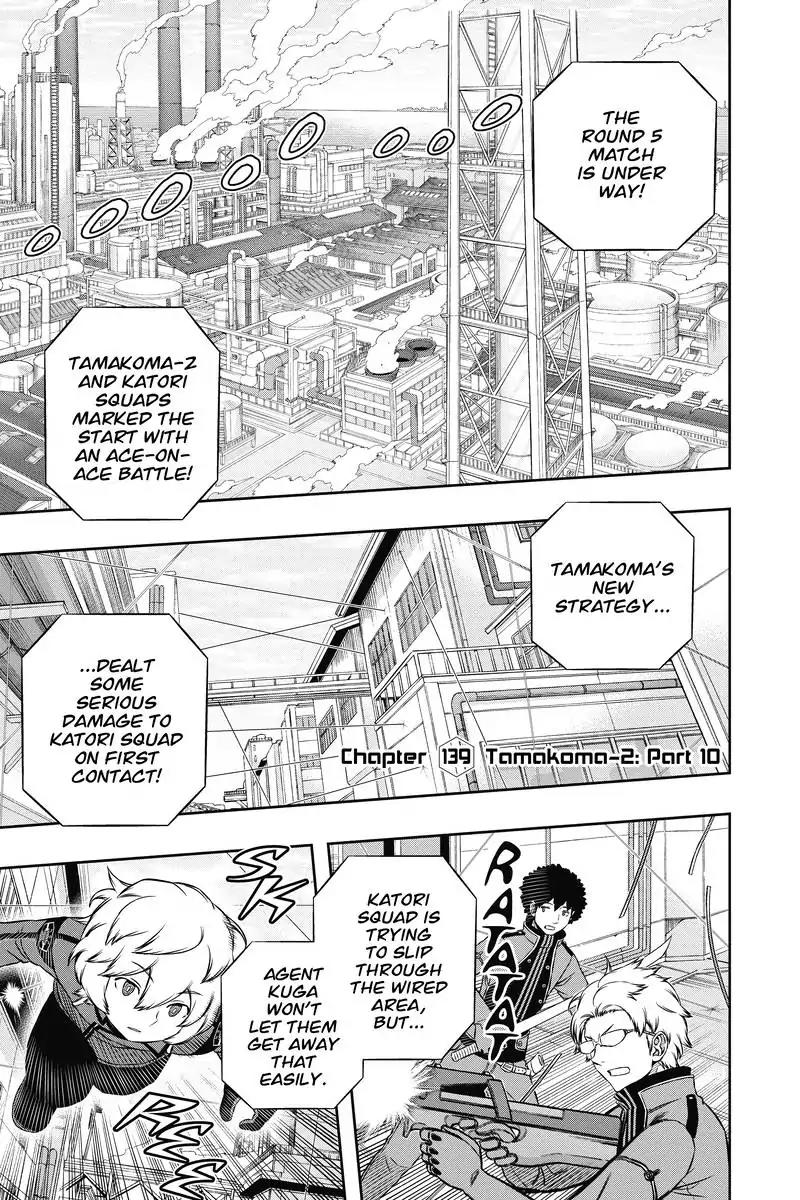 World Trigger Chapter 139 page 1 - Chapter 139: Tamakoma-2: Part 10