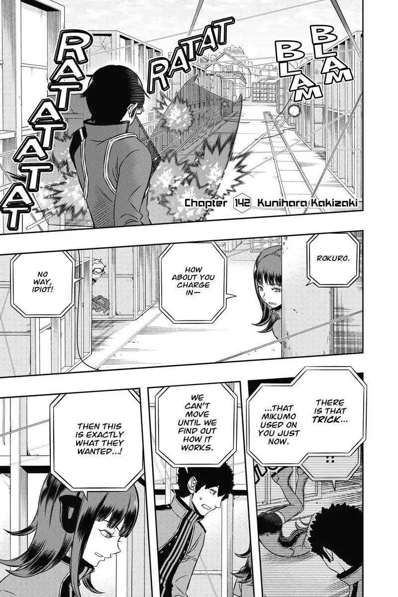 World Trigger Chapter 142 page 1 - Chapter 142: Kuniharu Kakizaki