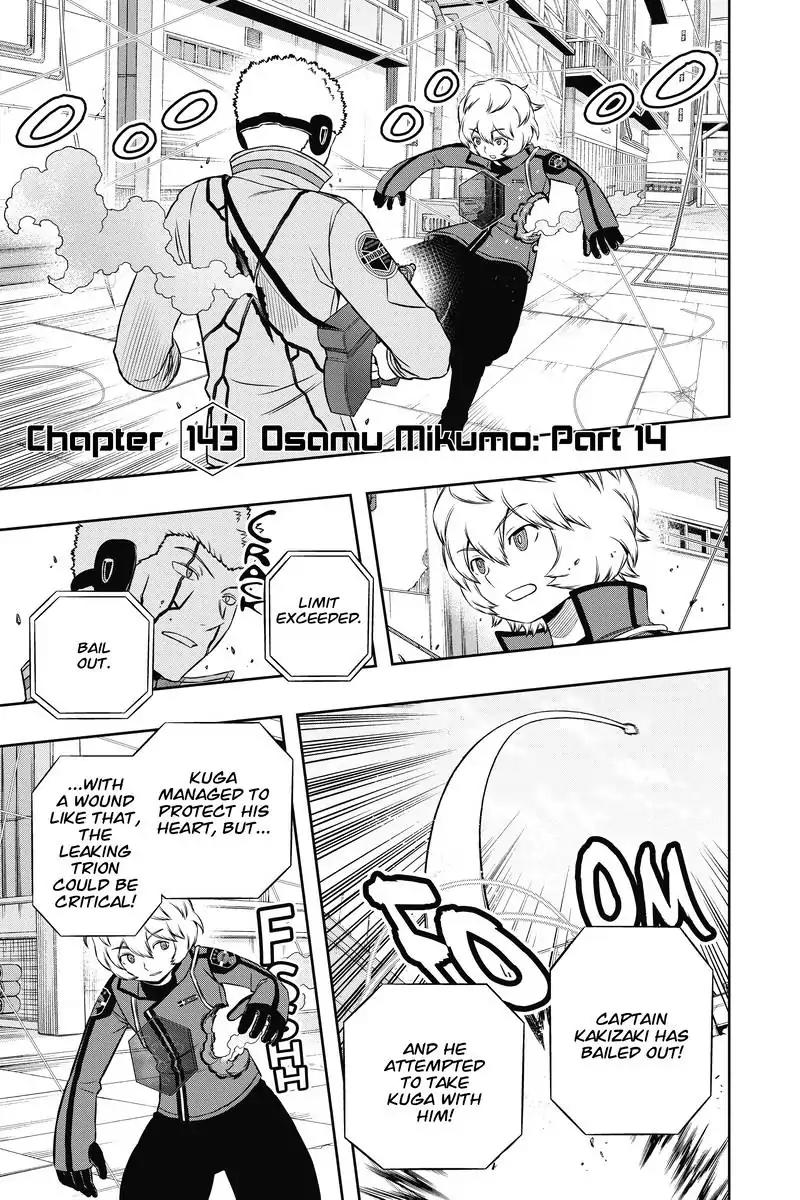 World Trigger Chapter 143 page 8 - Chapter 143: Osamu Mikumo: Part 14