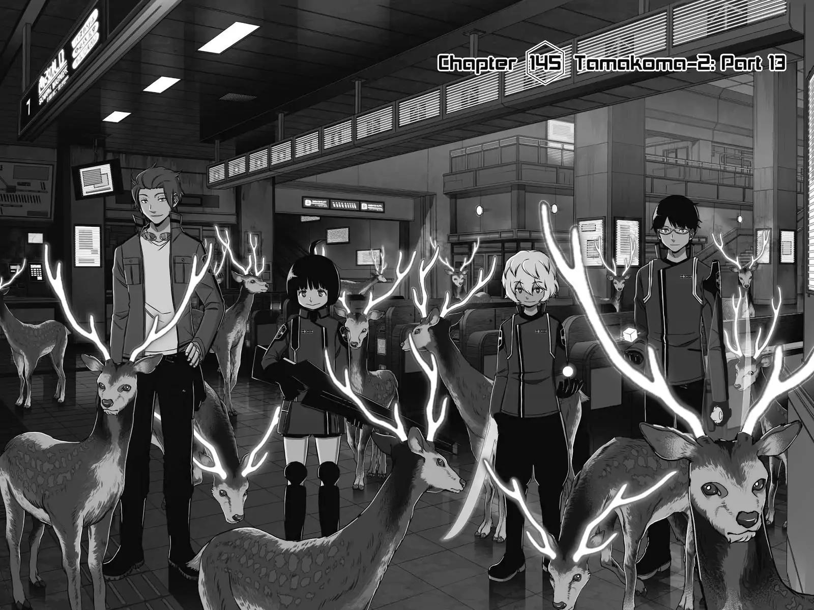 World Trigger Chapter 145 page 1 - Chapter 145: Tamakoma-2: Part 13