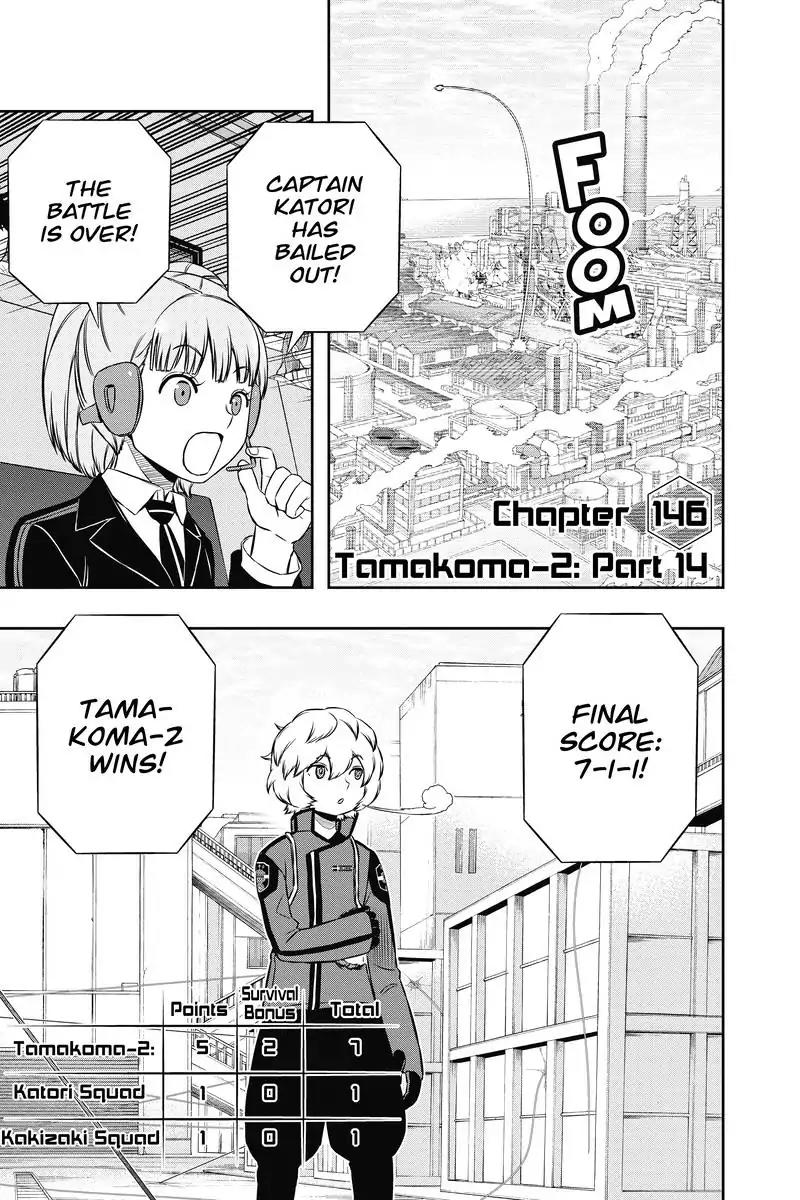 World Trigger Chapter 146 page 1 - Chapter 146: Tamakoma-2: Part 14