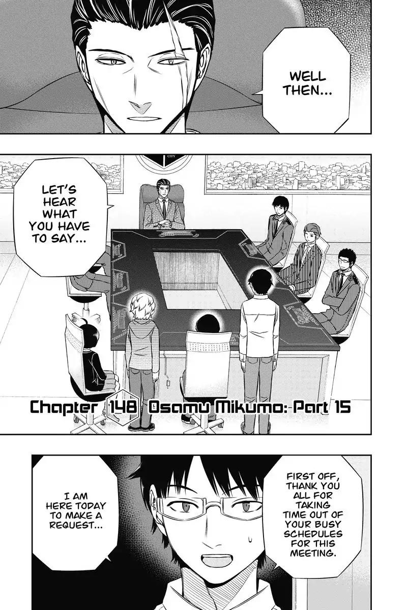 World Trigger Chapter 148 page 3 - Chapter 148: Osamu Mikumo: Part 15