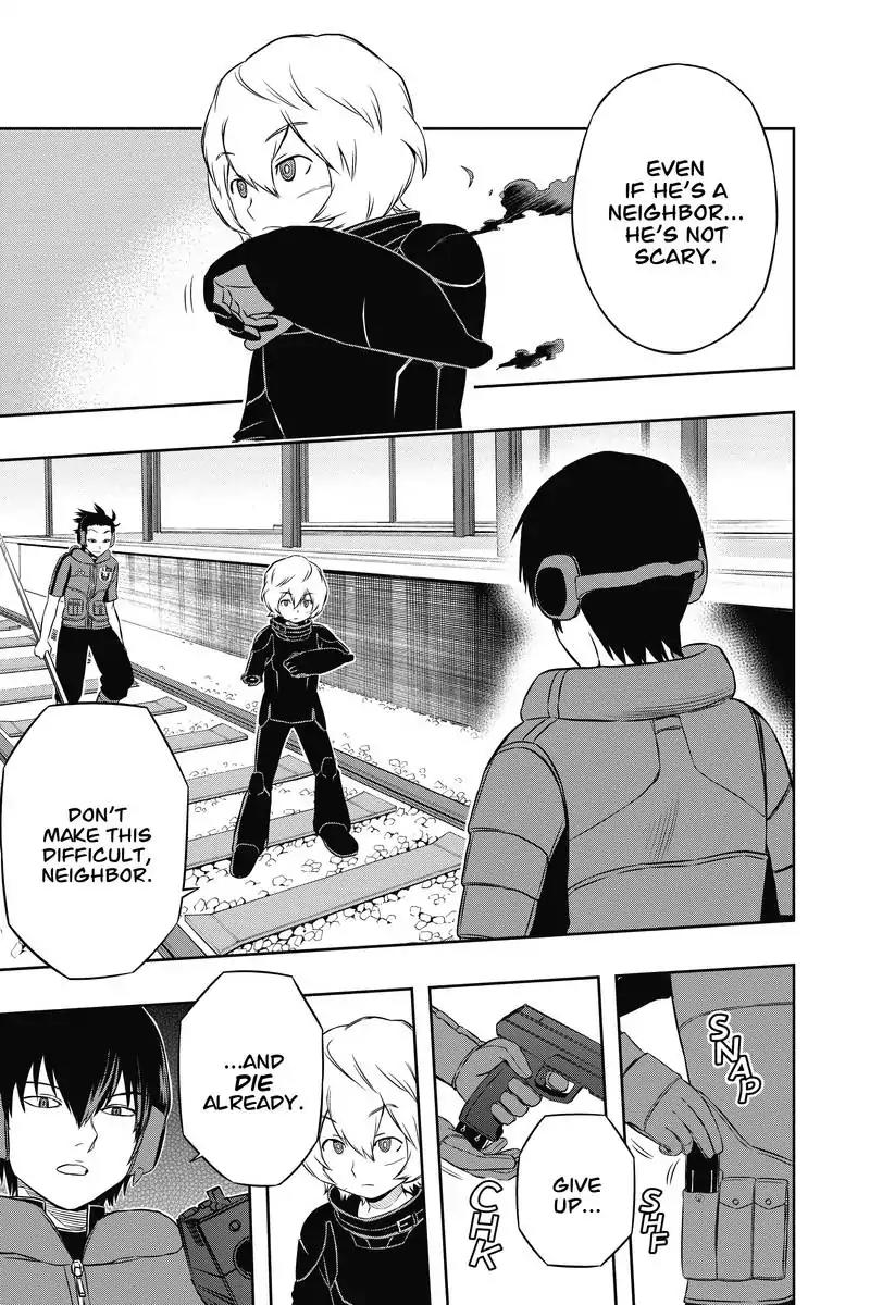 World Trigger Chapter 15 page 10 - Chapter 15: Miwa Squad: Part 2