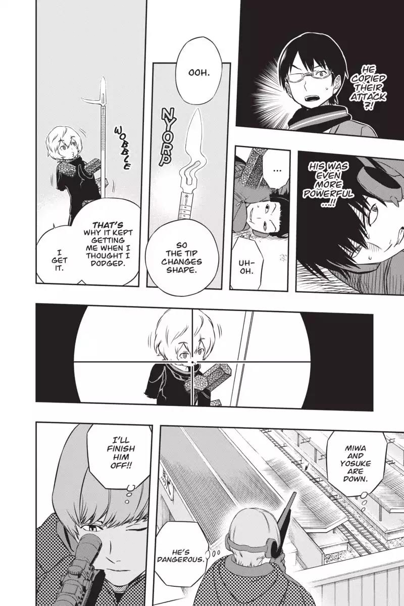 World Trigger Chapter 15 page 17 - Chapter 15: Miwa Squad: Part 2