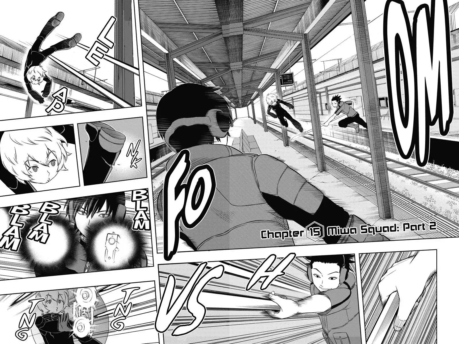 World Trigger Chapter 15 page 2 - Chapter 15: Miwa Squad: Part 2