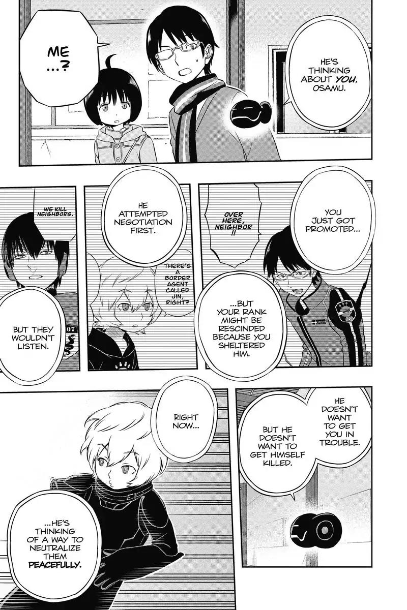 World Trigger Chapter 15 page 8 - Chapter 15: Miwa Squad: Part 2