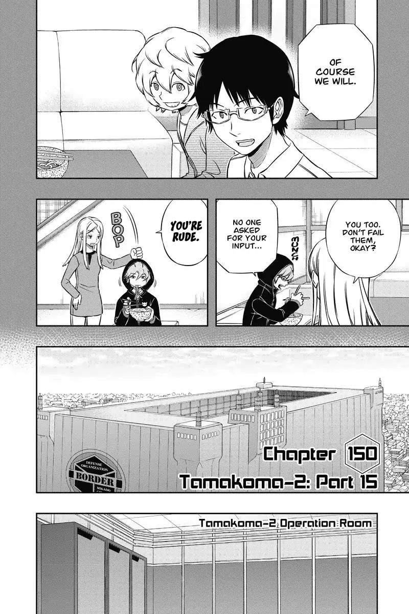World Trigger Chapter 150 page 4 - Chapter 150: Tamakoma-2: Part 15