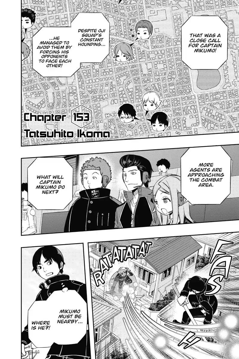 World Trigger Chapter 153 page 2 - Chapter 153: Tatsuhito Ikoma