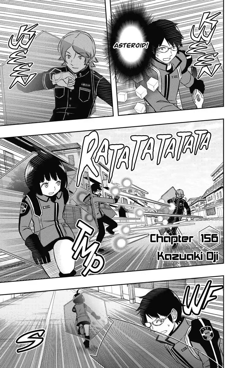 World Trigger Chapter 156 page 1 - Chapter 156: Kazuaki Oji