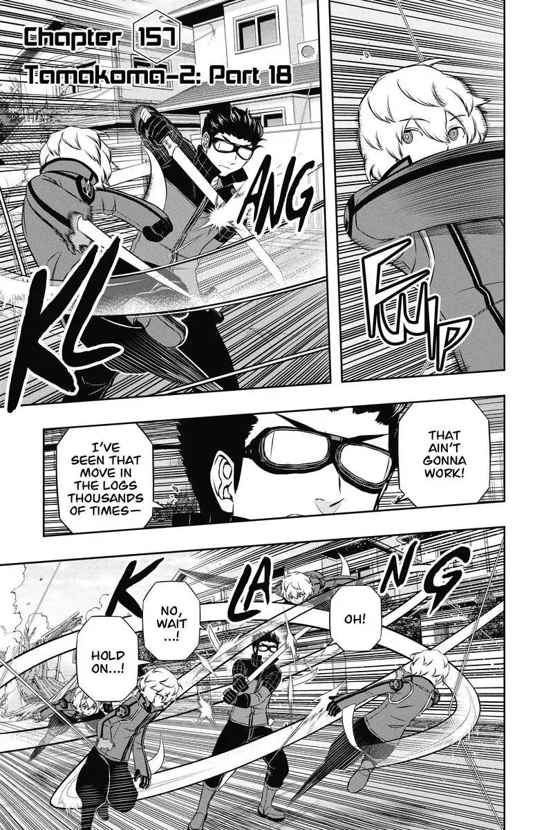 World Trigger Chapter 157 page 1 - Chapter 157: Tamakoma-2: Part 18