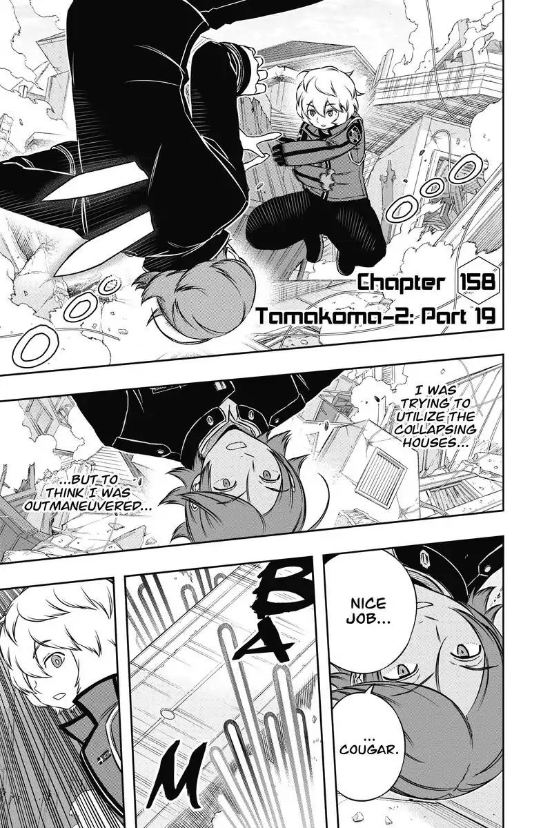 World Trigger Chapter 158 page 1 - Chapter 158: Tamakoma-2: Part 19