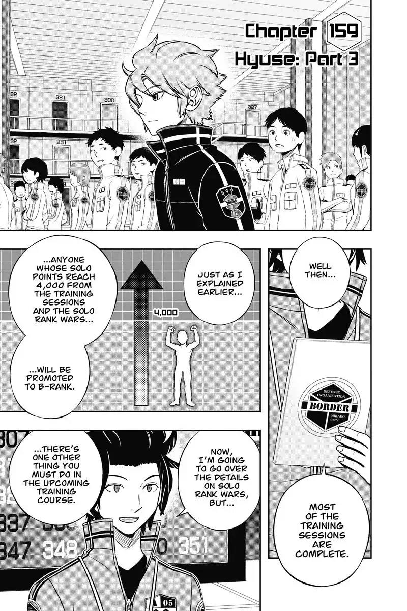 World Trigger Chapter 159 page 3 - Chapter 159: Hyuse: Part 3