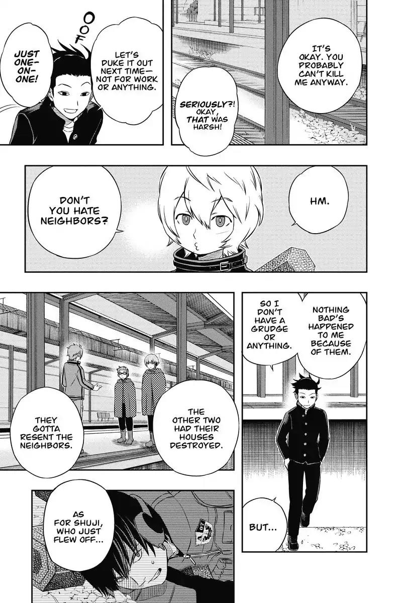 World Trigger Chapter 16 page 11 - Chapter 16: Miwa Squad: Part 3