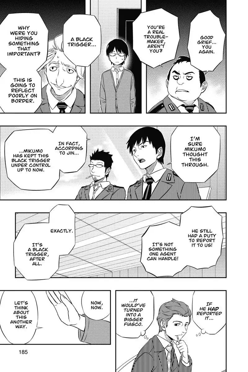 World Trigger Chapter 16 page 15 - Chapter 16: Miwa Squad: Part 3