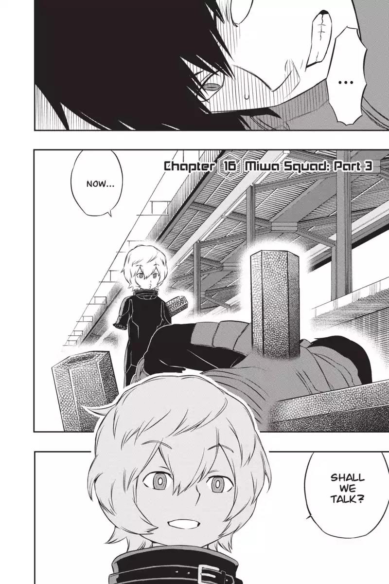 World Trigger Chapter 16 page 2 - Chapter 16: Miwa Squad: Part 3