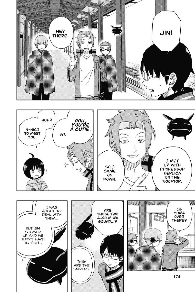 World Trigger Chapter 16 page 4 - Chapter 16: Miwa Squad: Part 3