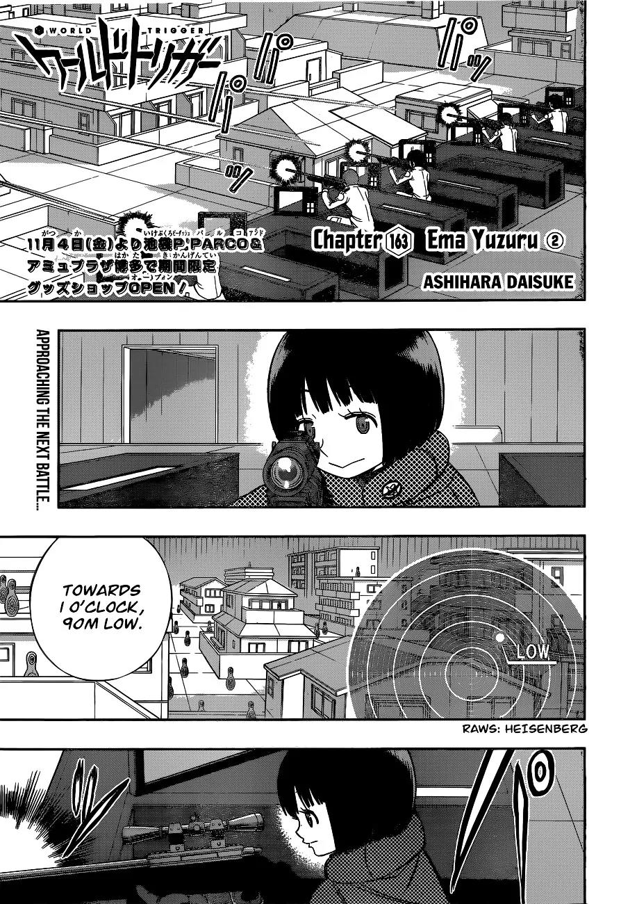 World Trigger Chapter 163 page 1 - Chapter 163: Ema Yuzuru
