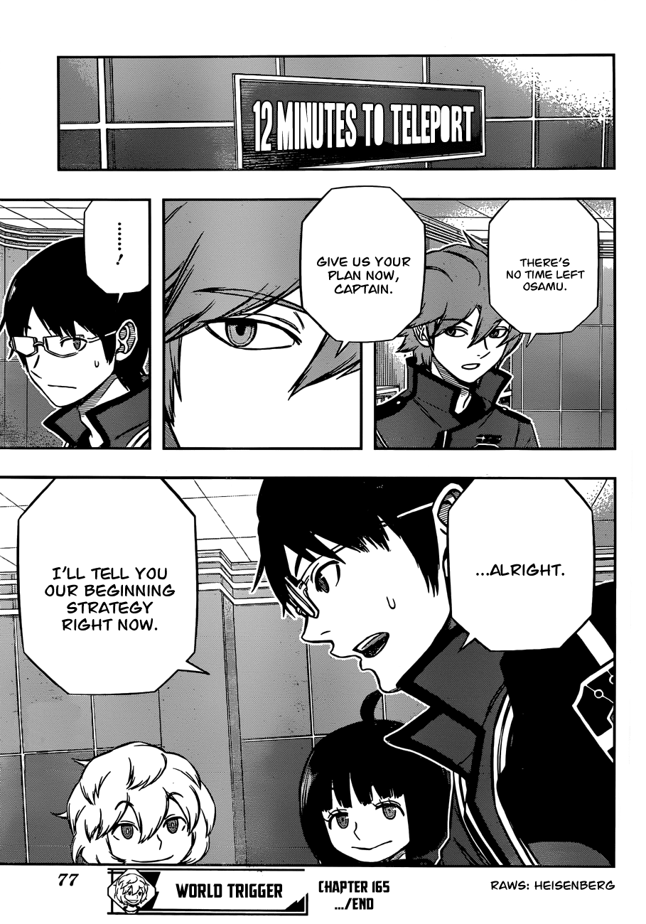 World Trigger Chapter 165 page 19 - Chapter 165: Mikumo Osamu ⑯