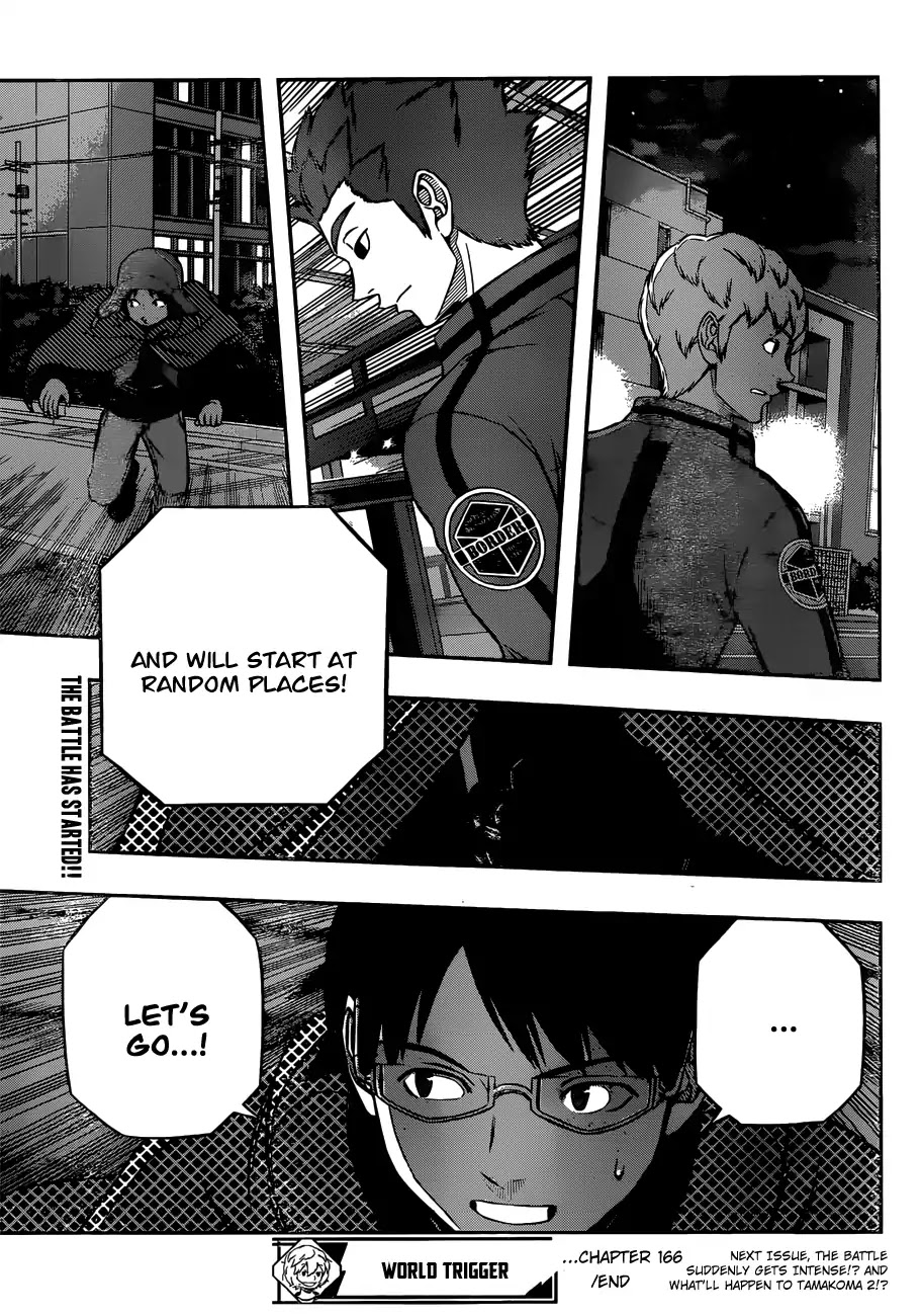 World Trigger Chapter 166 page 18 - Chapter 166: Tamakoma Second 21