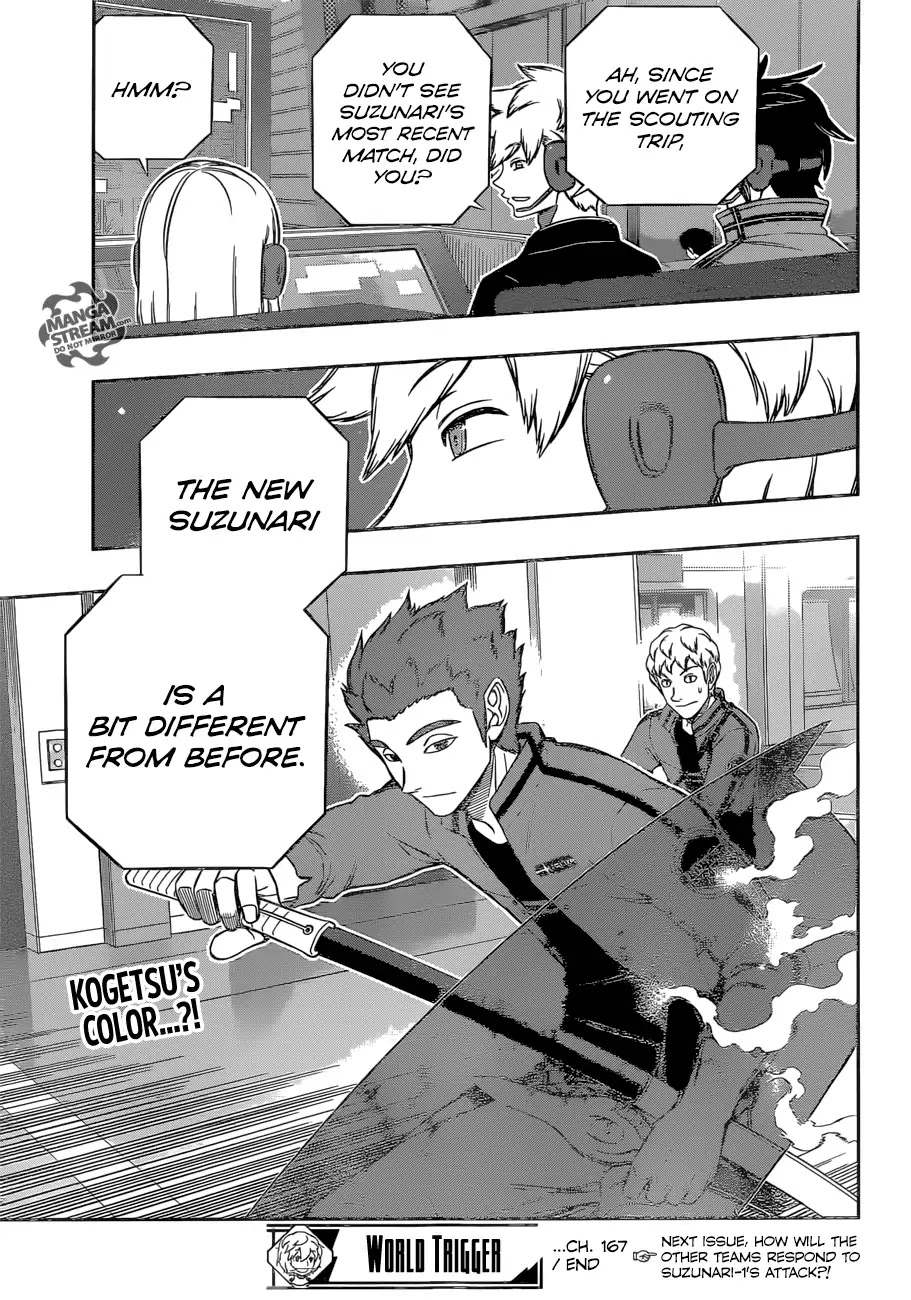 World Trigger Chapter 167 page 20 - Chapter 167: Suzunari-1 2