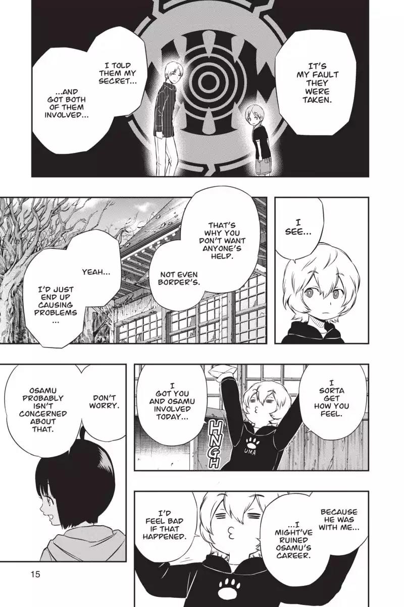 World Trigger Chapter 17 page 14 - Chapter 17: Yuichi Jin: Part 2