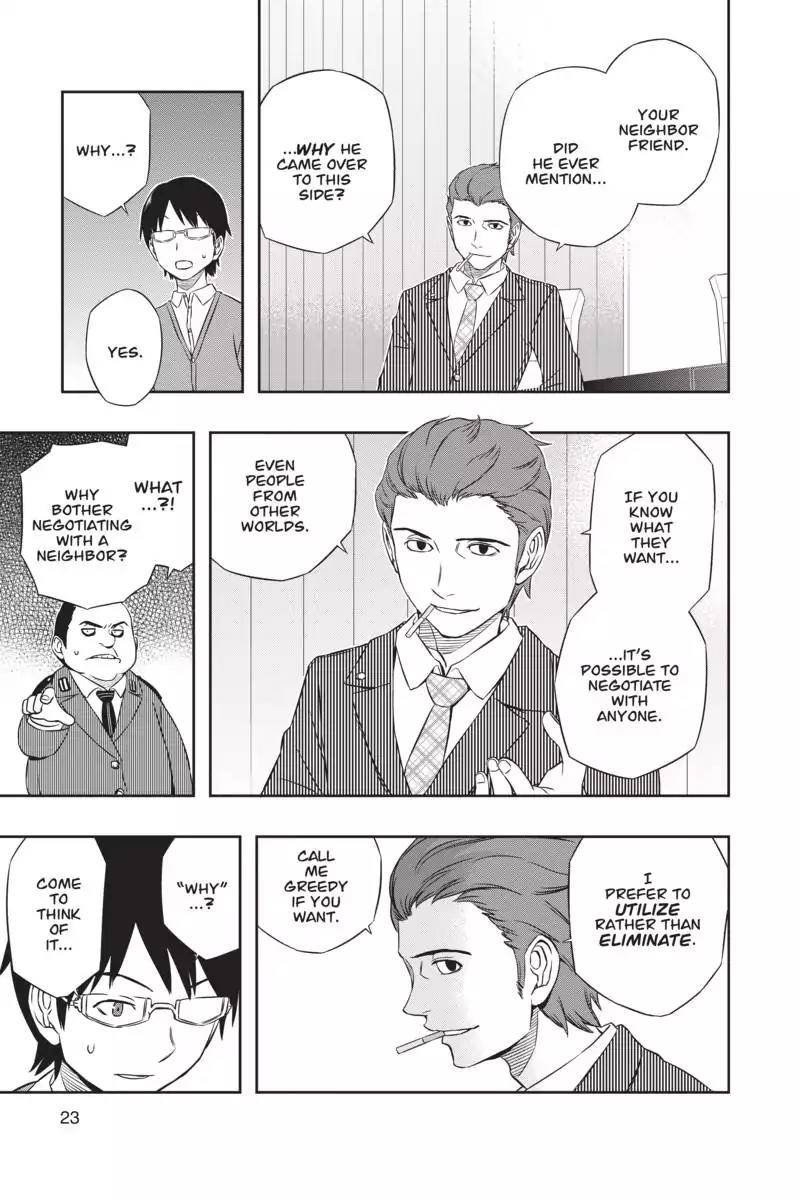 World Trigger Chapter 17 page 22 - Chapter 17: Yuichi Jin: Part 2
