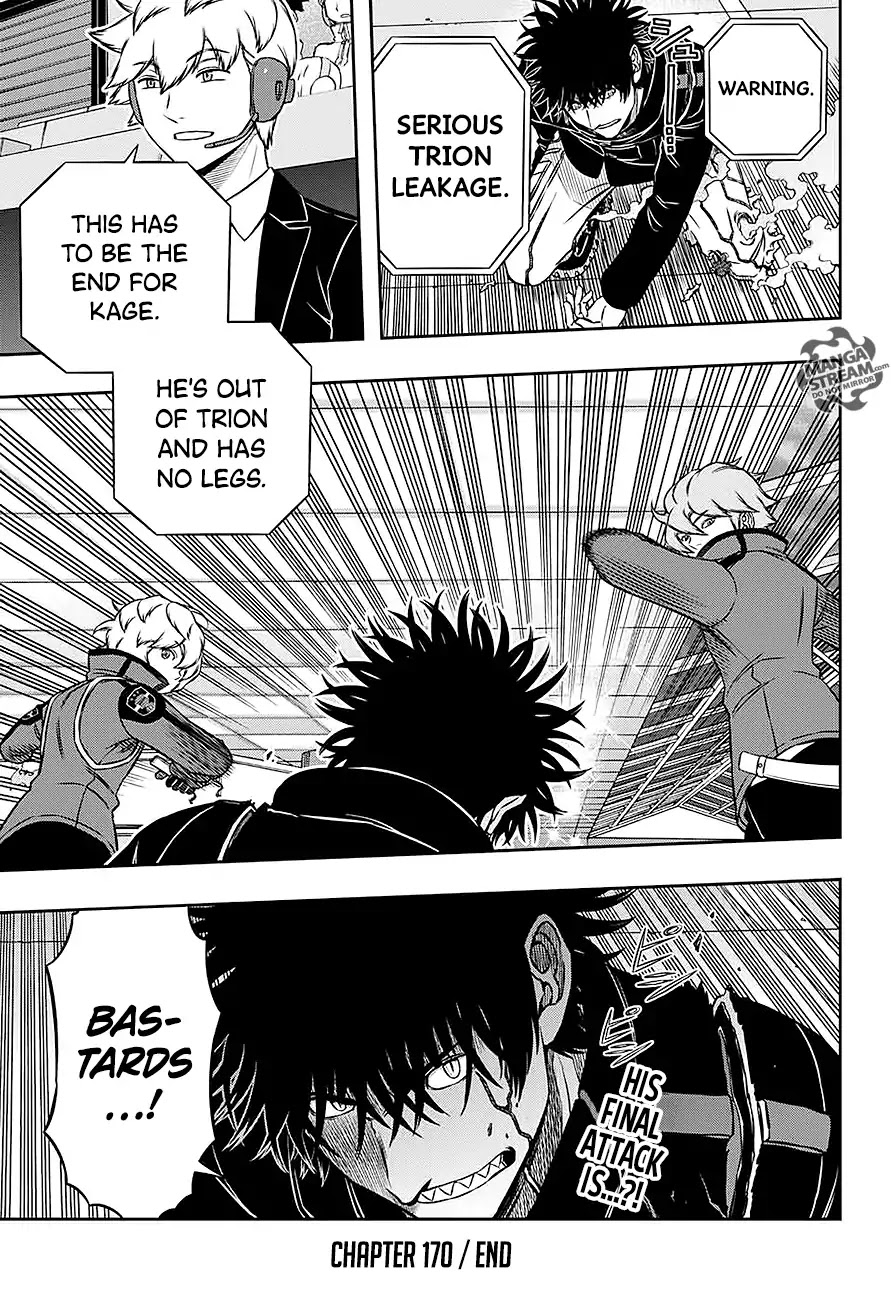 World Trigger Chapter 170 page 22 - Chapter 170: Tamakoma-2 23