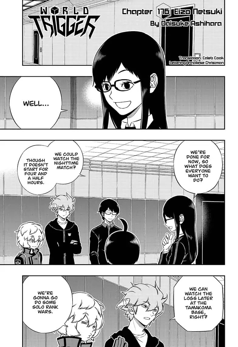 World Trigger Chapter 176 page 1 - Chapter 176: Eizo Netsuki